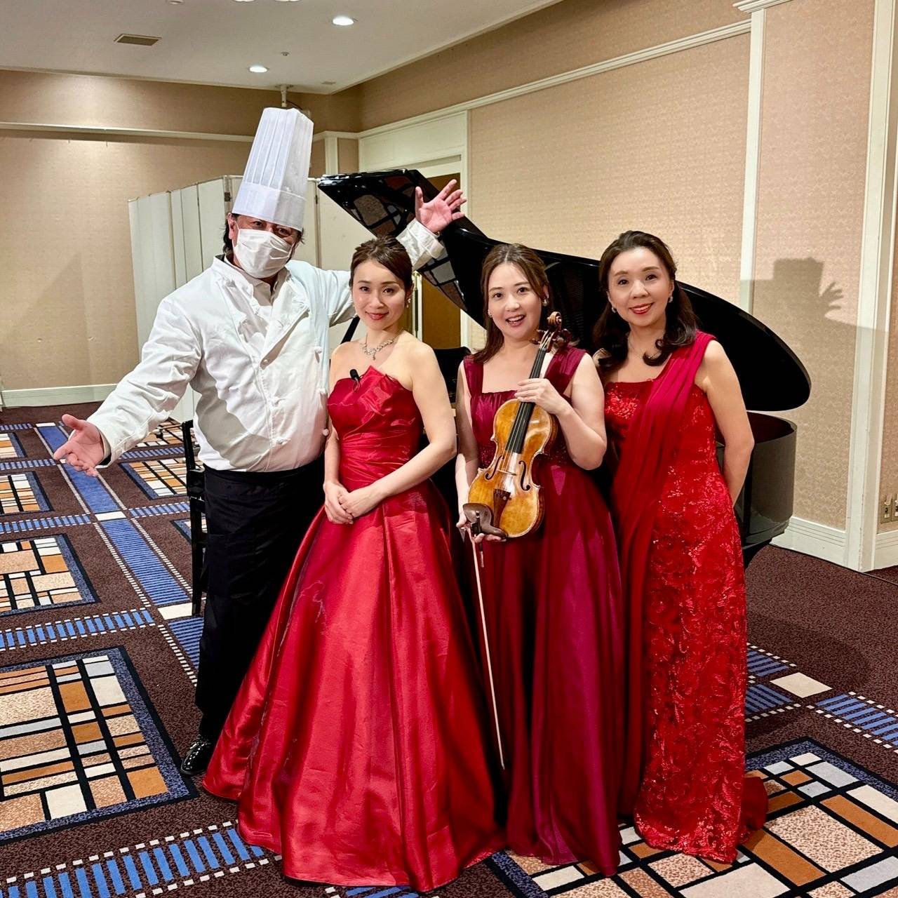 ARTHOTEL旭川　フィリピンからのインセンティブツアーディナー生演奏余興のご依頼